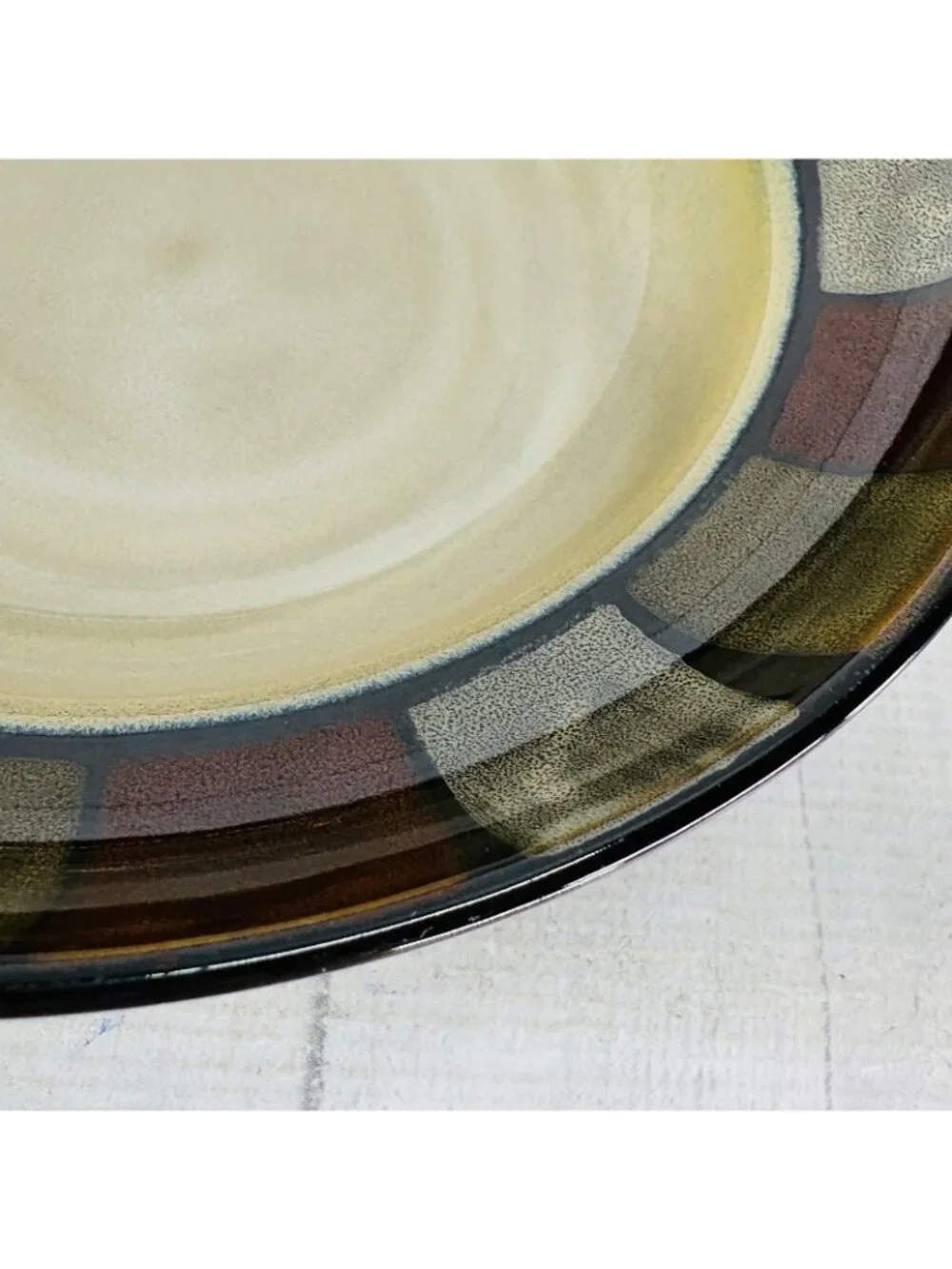 Pfaltzgraff TAOS Earth Tone Browns Earthenware 9.5